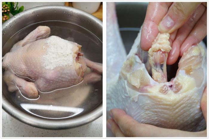 雞肉處理步驟